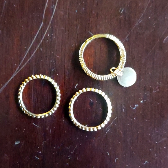 Delicate Gold-Plated Rings - Picture 2 of 5